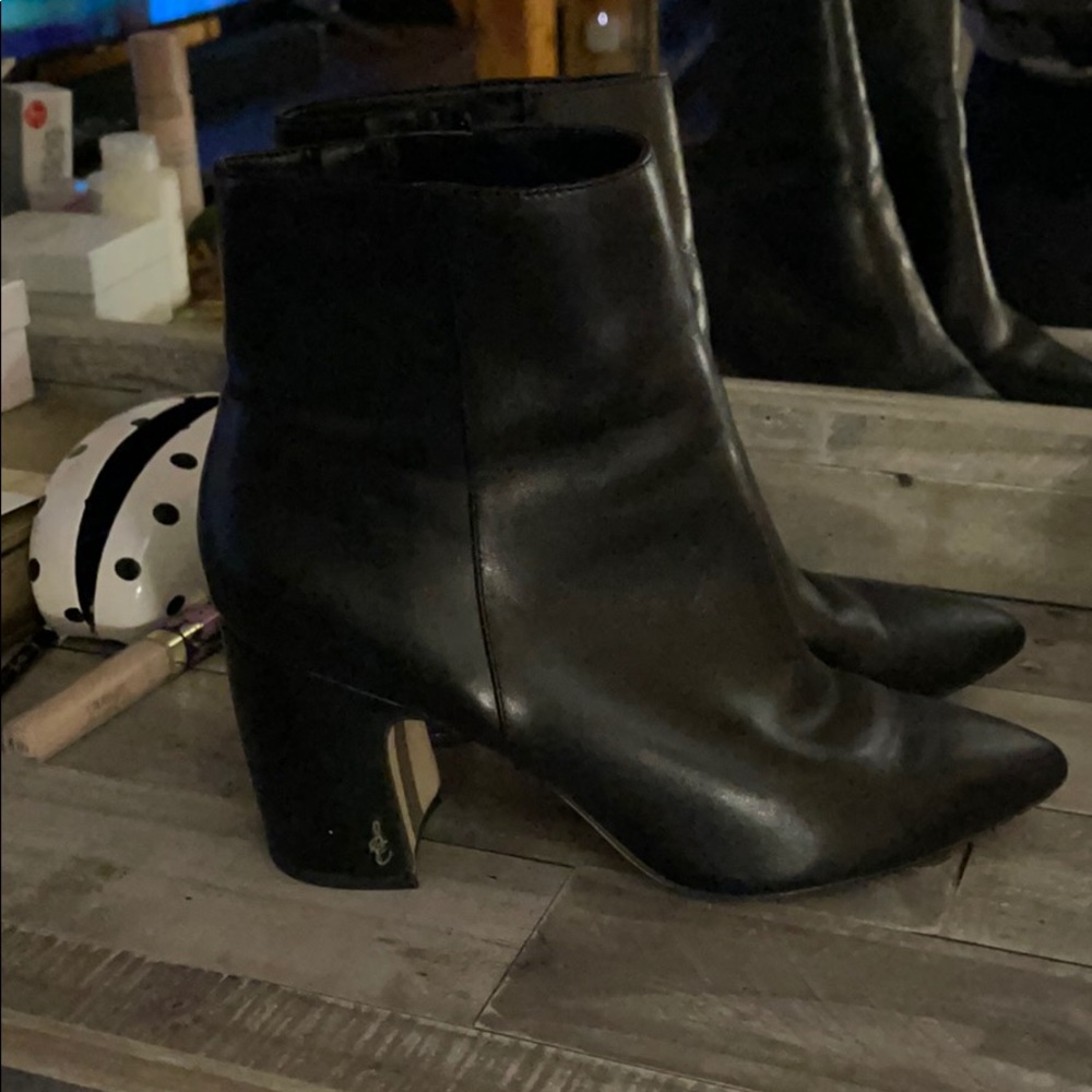 Sam Edelman leather booties
